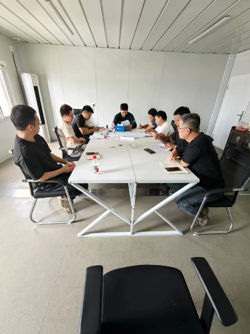 Tepat menyelaraskan keperluan pesanan kontena perumahan dan mengukuhkan asas pengeluaran melalui mesyuarat pertukaran kualiti